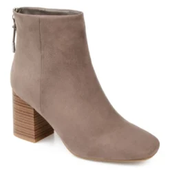 Journee Collection Womens Audrina Tru Comfort Foam Back Heel Zip Stacked Heel Booties -Bearpaw Shoes Shop GUEST 26dc6212 eb64 434e bd63 1a1d52cbcecc