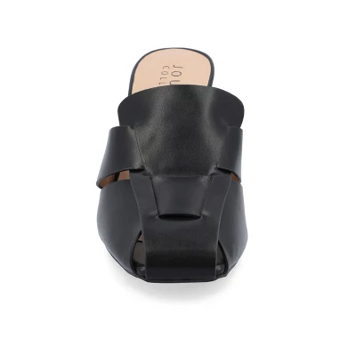 Journee Collection Womens Tristin Slip On Stiletto Square Toe Mule Pumps 7 Journee Collection Womens Tristin Slip On Stiletto Square Toe Mule Pumps - Image 5