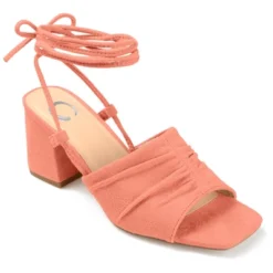 Journee Collection Womens Felisity Open Square Toe Block Heel Sandals -Bearpaw Shoes Shop GUEST 279d3fbc b605 471a 8554 f990a9e4af39