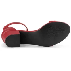 Allegra K Women's Block Low Heels Ankle Strap Sandals -Bearpaw Shoes Shop GUEST 28108b2e 17e6 4b4d b072 84191a886b57