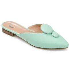 Journee Collection Womens Mallorie Slip On Pointed Toe Mules Flats -Bearpaw Shoes Shop GUEST 283448a2 8526 418a adf2 dc0cb003b3a9