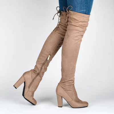 Journee Collection Womens Maya Block Heel Over The Knee Boots 9 Journee Collection Womens Maya Block Heel Over The Knee Boots - Image 7