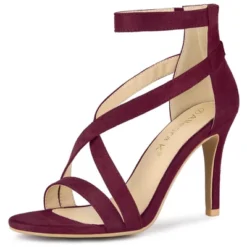 Allegra K Women's Zipper Ankle Strap Stiletto Sandals 23 Allegra K Women's Zipper Ankle Strap Stiletto Sandals -Bearpaw Shoes Shop GUEST 2a1b0b5c bd6a 42d2 ba7b a6ccf11c0229