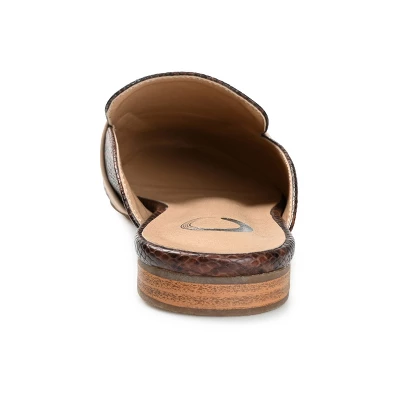 Journee Collection Womens Reneye Slip On Almond Toe Mules Flats 4 Journee Collection Womens Reneye Slip On Almond Toe Mules Flats - Image 2