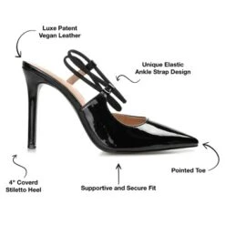 Journee Collection Womens Gracelle Pull On High Stiletto Pointed Toe Pumps -Bearpaw Shoes Shop GUEST 2bdb9143 bafa 4ccb 8073 890bc8c8614a