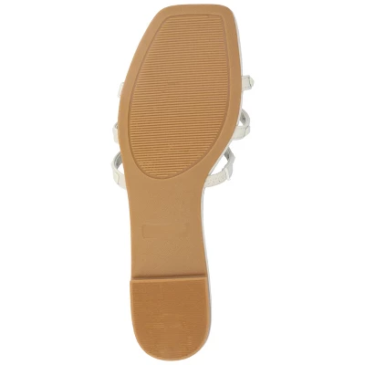 Journee Collection Womens Camarie Slip On Slide Multi Strap Sandals 6 Journee Collection Womens Camarie Slip On Slide Multi Strap Sandals - Image 4