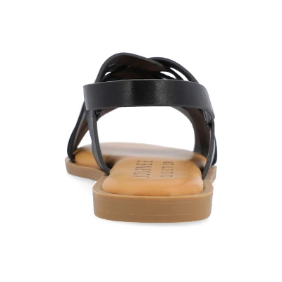 Journee Collection Womens Merrin Tru Comfort Foam Sling Back Flat Sandal 4 Journee Collection Womens Merrin Tru Comfort Foam Sling Back Flat Sandal - Image 2