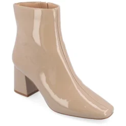 Journee Collection Womens Haylinn Tru Comfort Foam Inside Zip Block Heel Booties -Bearpaw Shoes Shop GUEST 2e88eae1 5254 497a b604 d974b106eaf5
