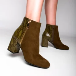 Journee Collection Womens Sarah Inside Zip Block Heel Booties -Bearpaw Shoes Shop GUEST 2f38ccc5 9ffd 48df bdc9 7ac35801c584