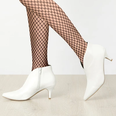 Allegra K Women's Cutout Pointy Toe Stiletto Heels Ankle Booties 3 Allegra K Women's Cutout Pointy Toe Stiletto Heels Ankle Booties