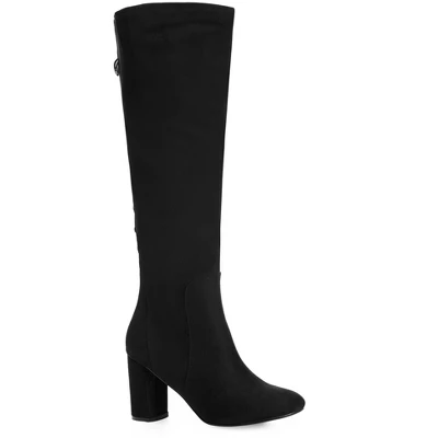 Women's WIDE FIT Perry Knee High Boot - Black | CITY CHIC 5 Women's WIDE FIT Perry Knee High Boot - Black | CITY CHIC - Image 3