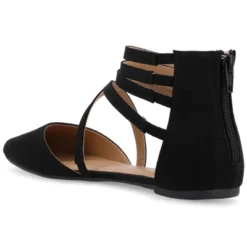 Journee Collection Womens Marlee Tru Comfort Foam Back Heel Zip Pointed Toe Cage Flats 20 Journee Collection Womens Marlee Tru Comfort Foam Back Heel Zip Pointed Toe Cage Flats -Bearpaw Shoes Shop GUEST 33f5197b 222e 4ffd 85b7 da18e814e6c1