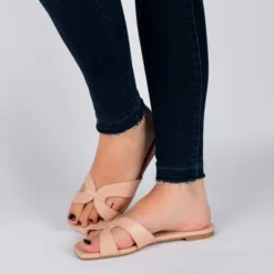 Journee Collection Womens Taleesa Slide Flat Sandals -Bearpaw Shoes Shop GUEST 3495de7e 1353 459b b770 1aac1689b1f8