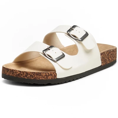 Alpine Swiss Womens Casual Double Strap Slide Sandals 7 Alpine Swiss Womens Casual Double Strap Slide Sandals - Image 5