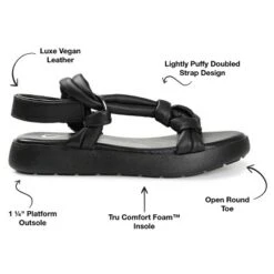 Journee Collection Womens Marri Tru Comfort Foam Multi Strap Flat Sandals -Bearpaw Shoes Shop GUEST 371bf2f0 8e6f 4ae9 86c3 91ffa0c5e68d