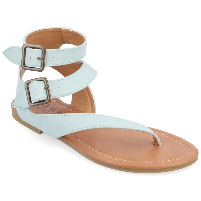 Journee Collection Womens Kyle Ankle Wrap Low Block Heel Sandals 12 Journee Collection Womens Kyle Ankle Wrap Low Block Heel Sandals - Image 10