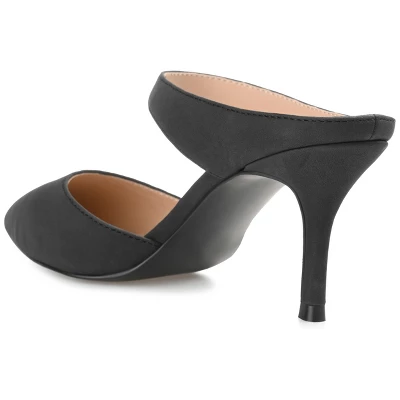 Journee Collection Womens Maevali Mules Mid Stiletto Pointed Toe Pumps 8 Journee Collection Womens Maevali Mules Mid Stiletto Pointed Toe Pumps - Image 6