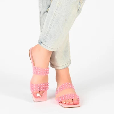 Journee Collection Womens Katari Tru Comfort Foam Slide Low Block Heel Sandals 10 Journee Collection Womens Katari Tru Comfort Foam Slide Low Block Heel Sandals - Image 8