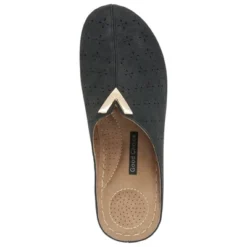 GC Shoes Camille Perforated V-Shape Hardware Slide Wedge Mule -Bearpaw Shoes Shop GUEST 3adb6fc8 032a 4226 97a8 026a28b4e8ef