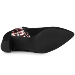 Allegra K Women's Plaid Pointed Toe Block Heels Ankle Boots 17 Allegra K Women's Plaid Pointed Toe Block Heels Ankle Boots -Bearpaw Shoes Shop GUEST 3b13c625 b487 4c98 b000 7566aace6855