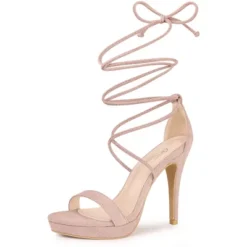 Perphy Platform Stiletto Heels Lace Up Sandals For Women -Bearpaw Shoes Shop GUEST 3b1d0f9b b80f 43f9 81ba 6f3bcfa95ae5