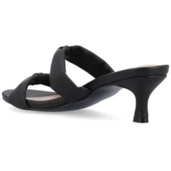 Journee Collection Womens Dyllan Kitten Heel Slip On Open Toe Pumps -Bearpaw Shoes Shop GUEST 3b4d0b1d fa5e 42ca ade9 de90c6de4141