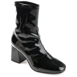 Journee Collection Womens Reice Square Toe Block Heel Ankle Booties -Bearpaw Shoes Shop GUEST 3d00b24b 39a8 4ee9 aa39 e269042d72ab