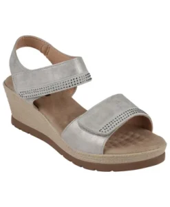 GC Shoes Jorda Embellished Velcro Comfort Slingback Wedge Sandals -Bearpaw Shoes Shop GUEST 3d34f9f3 02cd 437c a582 d51dcc15b263