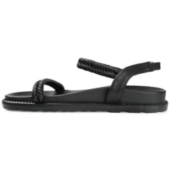 Journee Collection Womens Josee Multi Strap Flat Sandals