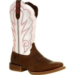 Women's Durango Ventilated Western Boot, DRD0392, White -Bearpaw Shoes Shop GUEST 3df1d897 99f3 43ab ac03 9a6073af2cec