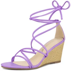 Allegra K Women's Lace Up Strappy Low Wedges Sandals 21 Allegra K Women's Lace Up Strappy Low Wedges Sandals -Bearpaw Shoes Shop GUEST 3ed23f3e b95f 45e9 b612 1c929e2ef2f7