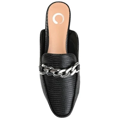 Journee Collection Womens Hazina Tru Comfort Foam Slip On Square Toe Mules Flats 5 Journee Collection Womens Hazina Tru Comfort Foam Slip On Square Toe Mules Flats - Image 3