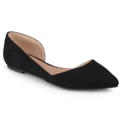 Journee Collection Womens Ester Slip On Pointed Toe D'Orsay Flats -Bearpaw Shoes Shop GUEST 3fad5e80 767a 44bc b145 0fcc1b65194b