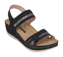 GC Shoes Samar Double Band Velcro Comfort Slingback Wedge Sandals 13 GC Shoes Samar Double Band Velcro Comfort Slingback Wedge Sandals -Bearpaw Shoes Shop GUEST 407b42e0 9c8e 4eb6 baa9 471895ca551d