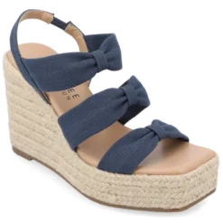 Journee Collection Womens Santorynn Tru Comfort Foam Sling Back Espadrille Platform Wedge Sandals -Bearpaw Shoes Shop GUEST 40b408f6 60fd 41db 80de 13290c66fb1b