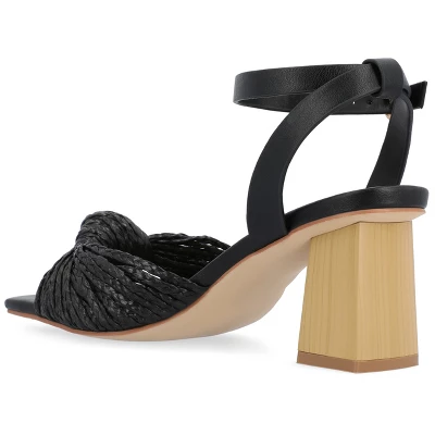 Journee Collection Womens Galinda Tru Comfort Foam Low Block Heel Sandals 8 Journee Collection Womens Galinda Tru Comfort Foam Low Block Heel Sandals - Image 6