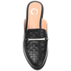 Journee Collection Womens Rubee Slip On Round Toe Mules Flats -Bearpaw Shoes Shop GUEST 426d5714 5f35 4833 add6 a28808c346d9