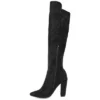 Journee Collection Womens Dominga Tru Comfort Foam Block Heel Knee High Boots