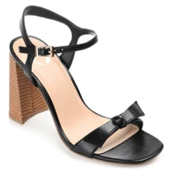 Journee Collection Womens Dianne Tru Comfort Foam Open Square Toe Stacked Heel Sandals -Bearpaw Shoes Shop GUEST 4319c1dd c4e7 4713 bf9f e72da3f4ab42