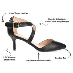 Journee Collection Womens Riva Pointed Toe Mid Heel Pumps -Bearpaw Shoes Shop GUEST 4649c783 5a50 44fd 9c71 b09da96e86c8