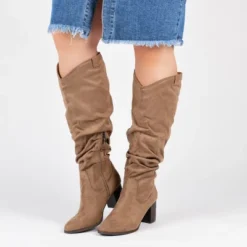 Journee Collection Womens Aneil Wide Calf Stacked Heel Knee High Boots -Bearpaw Shoes Shop GUEST 46f63f1a e092 4cfd a667 8fe34d3d507c