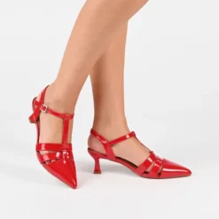 Journee Collection Womens Jazlynn Buckle Kitten Heel Pointed Toe Pumps 23 Journee Collection Womens Jazlynn Buckle Kitten Heel Pointed Toe Pumps -Bearpaw Shoes Shop GUEST 4756213c 0198 4d13 b102 b4cce163a753