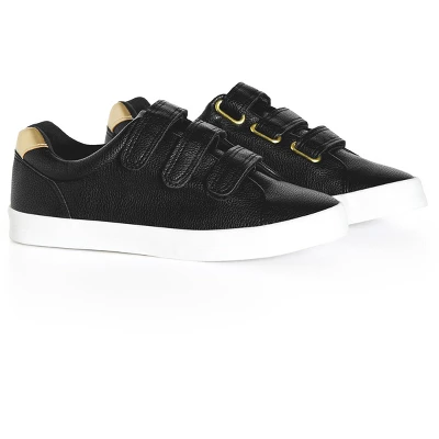 Women's WIDE FIT Sue Leisure Shoe - Black | EVANS 7 Women's WIDE FIT Sue Leisure Shoe - Black | EVANS - Image 5