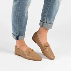 Journee Collection Womens Mizza Tru Comfort Foam Loafer Slip On Square Toe Flats -Bearpaw Shoes Shop GUEST 4cc32db1 1a77 4641 8044 af3a8688279f