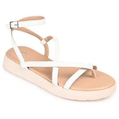 Journee Collection Womens Jeselia Tru Comfort Foam Ankle Strap Flat Sandals 14 Journee Collection Womens Jeselia Tru Comfort Foam Ankle Strap Flat Sandals - Image 12