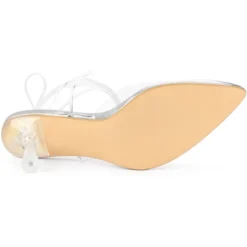 Allegra K Women's Clear Heels Lace Up Strappy Stiletto Heel Sandals 13 Allegra K Women's Clear Heels Lace Up Strappy Stiletto Heel Sandals -Bearpaw Shoes Shop GUEST 4ce0c784 dc25 42fe 9012 8b36b607558a