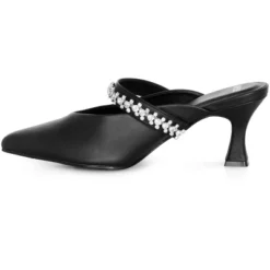 Women's WIDE FIT Paisley Heel - Black | AVENUE -Bearpaw Shoes Shop GUEST 4f8fc319 dde2 4b51 b2cb 13873a82d5ac