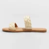 Women's Lucy Braided Slide Sandals - A New Day™
