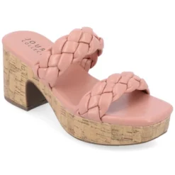 Journee Collection Womens Kyaa Tru Comfort Foam Braided Strap Platform Sandals -Bearpaw Shoes Shop GUEST 4fa61119 3d9d 42a2 acf5 51341effd08e