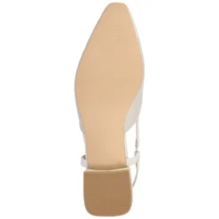 Journee Collection Womens Paislee Sling Back Block Heel Square Toe Flats -Bearpaw Shoes Shop GUEST 4fd48ce9 498a 4345 a3e1 966fd14311a1